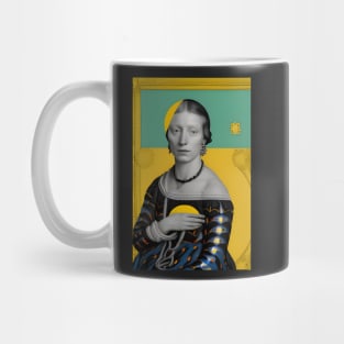 Renaissance Abstract Portrait Mug